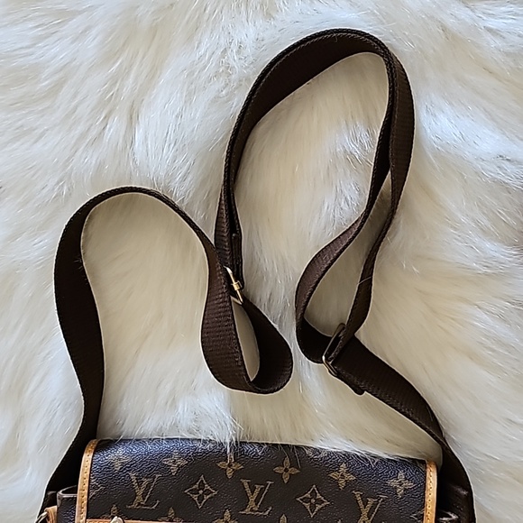 Louis Vuitton Bosphore Crossbody Messenger PM Brown Tan Monogram - Picture 11 of 16